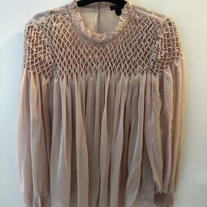 Ann Taylor Smocked Top